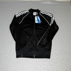 adidas Originals Adicolor Men's Classics Primeblue SST Track Jacket, S - Black